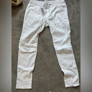 James Perse NWT Twill White Pants